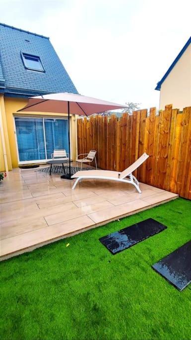 Appartement Cosy, Detente Avec Terrasse Pleurtuit Exterior foto